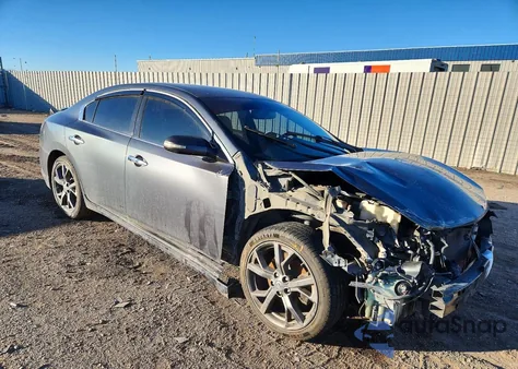 2013 Nissan Maxima S z USA, uszkodzony, nr VIN 1N4AA5AP0DC844057